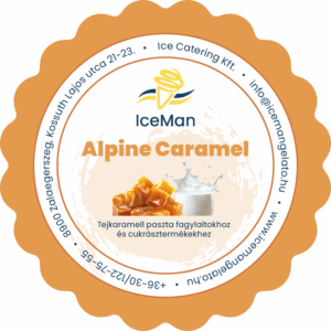 IceMan® Alpine Caramel - Tejkaramell paszta