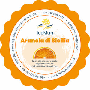 IceMan® Arancia di Sicilla - Narancs paszta