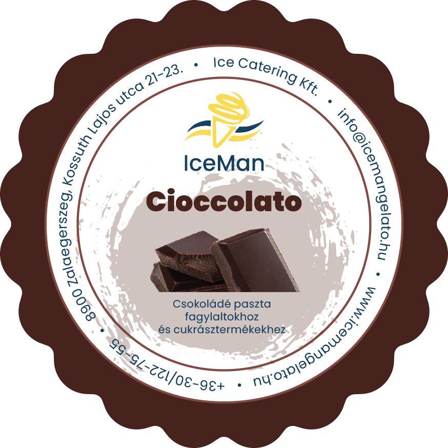 IceMan® Cioccolato - Csokoládé paszta