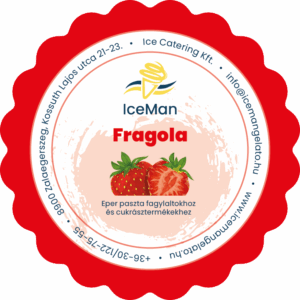 IceMan® Fragola - Eper paszta
