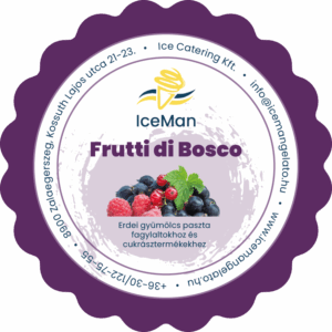 IceMan® Frutti di Bosco - Erdei gyümölcs paszta