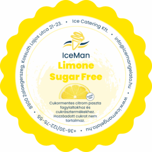 IceMan® Limone Sugar Free - Cukormentes citrom paszta