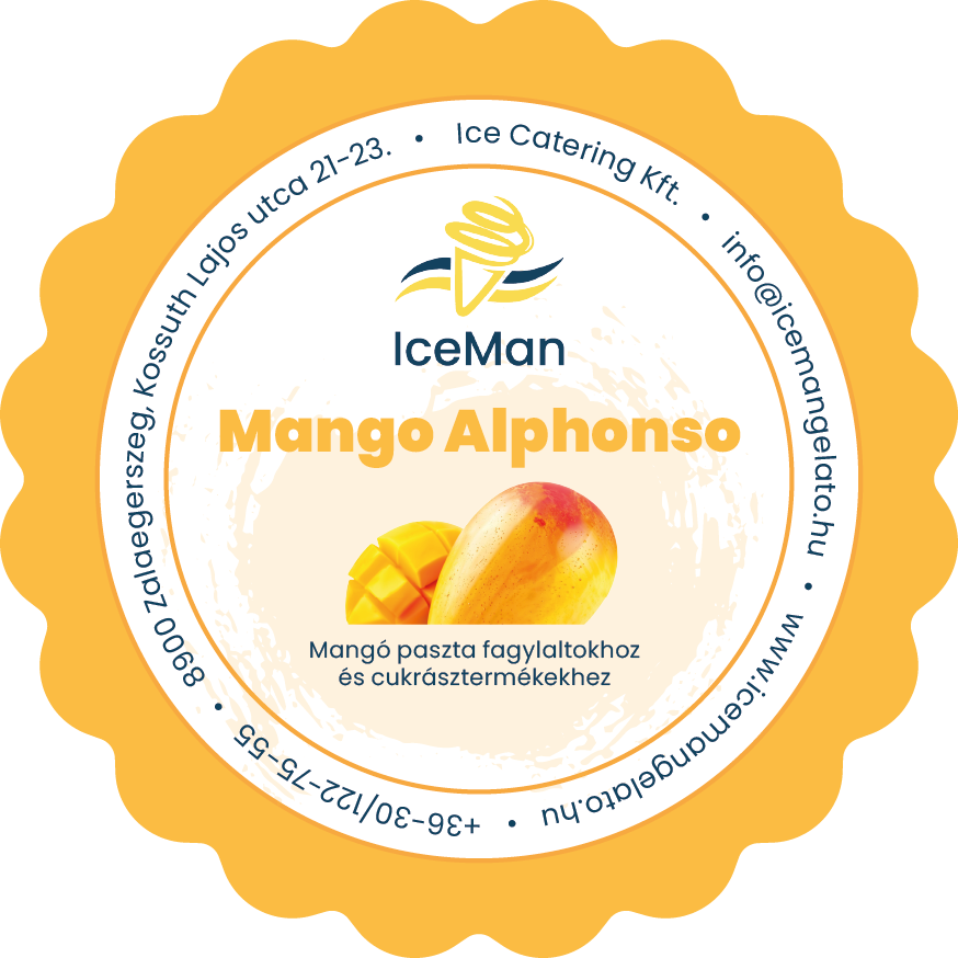 IceMan® Mango Alphonso - Mangó paszta