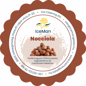 IceMan® Nocciola 100% - Mogyoró paszta