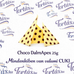 Csokoládé dekoráció - Choco DalmApex 25g